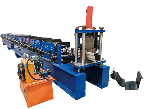 Drainage ditch forming machine