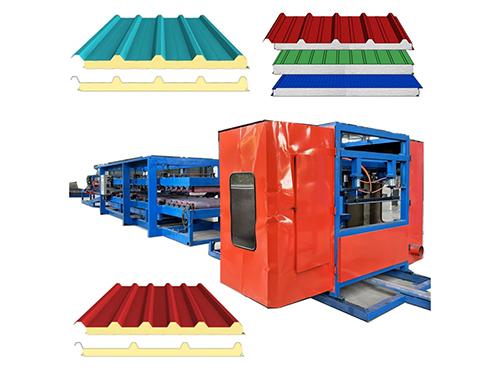 Foam composite board assembly line