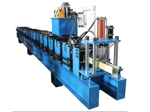 C-shaped steel forming machine
