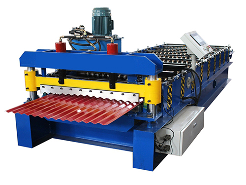 Single layer tile press machine