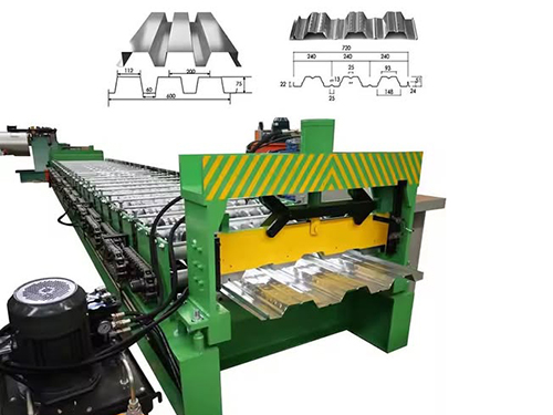 Single layer tile press machine